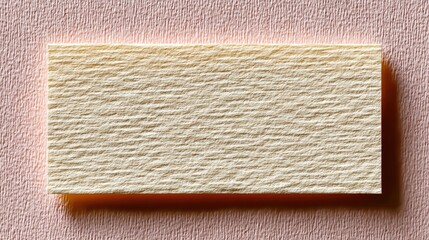 Fototapeta premium Beige Textured Paper Background with Rectangular Shape and Subtle Light Effects Simple Neutral Backdrop for Design Mockups and Presentations