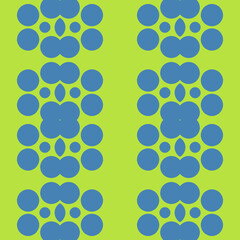 vector EPS allover design for textile printing 