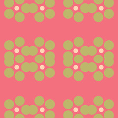 vector EPS allover design for textile printing 