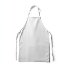 Blank white apron, simple design