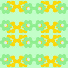 vector EPS allover design for textile printing 