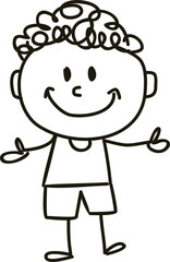 Obraz premium Doodle Kids Pictures