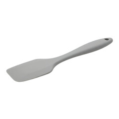 Fototapeta premium Grey Silicone Spatula on Transparent Background