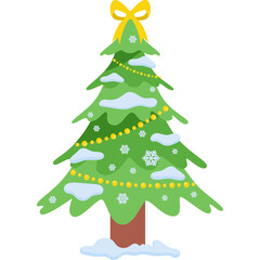 Winter Christmas Tree