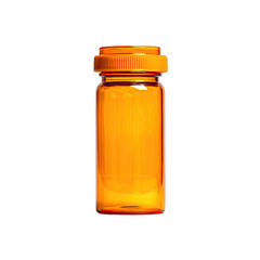 Orange medicine bottle