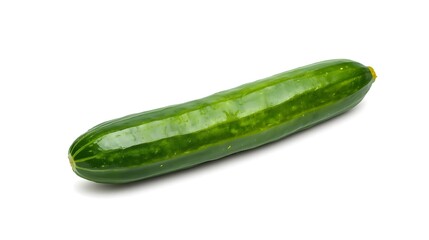 Cucumber Isolated on White Background
