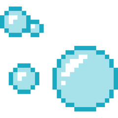 Pixel Water Bubble