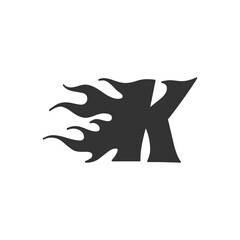 Modern Letter K Logo Design | Stylish Alphabet K Vector Branding
