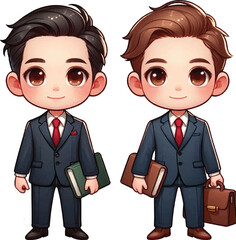 Bussiness man and women