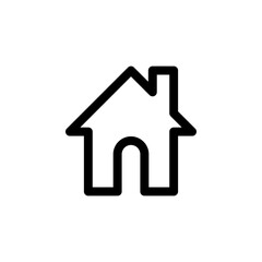 Home Icon Line Style for UI and Mobile App