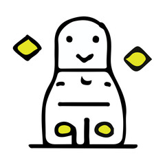 stone statue icon