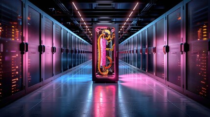 a quantum computing lab within a high-security data center