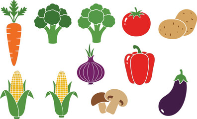 Vibrant assortment of fresh vegetables, a healthy collection for culinary inspiration.