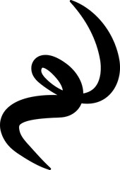 Bold lines set. Design elements