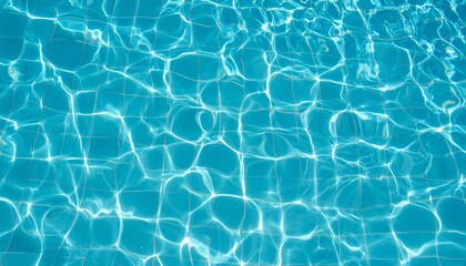 Obraz premium Pool water surface texture
