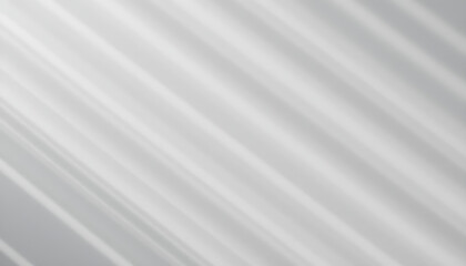 Obraz premium Diagonal Blind Shadows on Light Wall with Subtle Grid – Minimal Abstract Background