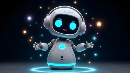 AI Chatbot Robot with Communication Technology