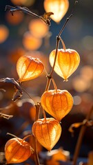 Golden lantern fruits