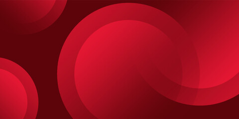 Modern Abstract Red Background Vector Design