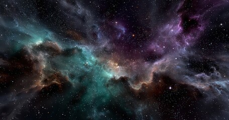 Obraz premium It resembles a beautiful galaxy that is filled with many stars