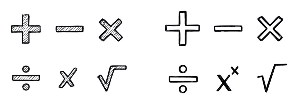 Math Operation Icons