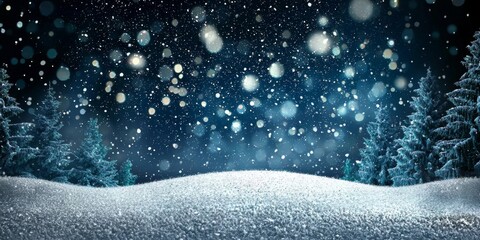 A colorful and enchanting representation of winter holidays.