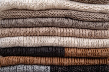 Stacked Knit Sweaters