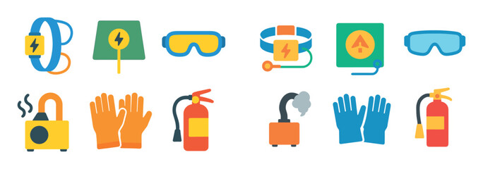 Electronics Safety Icons