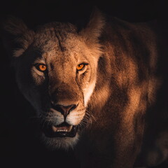 close up of a lion © Andreas