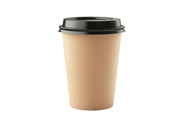 Takeaway Coffee Cup on white background