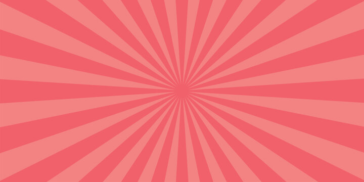 シンプルな放射状の線の背景イラスト素材