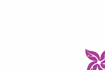 Obraz premium purple flower background