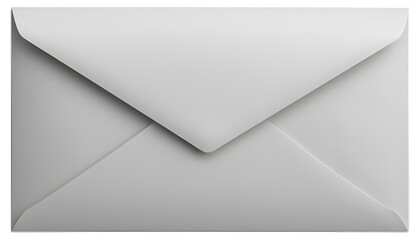 Clean White Envelope for Formal Business Correspondence and Invitations