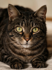 A very beautiful mysterious black cat