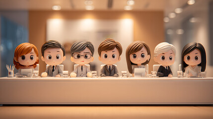 business people at work