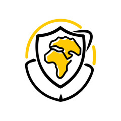 Global Health Insurance Protection World Icon For Web And Graphic Design