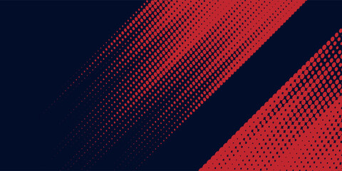 Black and red abstract grunge background with halftone style modern arts sport background abstract art