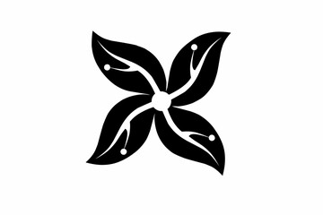 vector illustration of an abstract flower