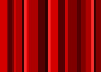 Abstract red striped background with vertical lines in gradient shades, modern minimalist design for presentations and graphic design.