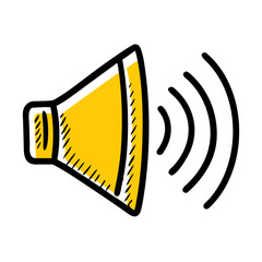 Volume Speaker Sound Symbol Icon For Web And Graphic Design