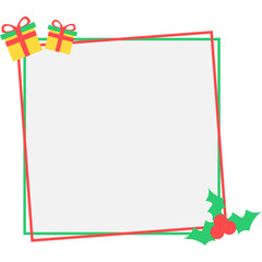 Christmas Text Box Frame