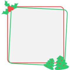 Christmas Text Box Frame