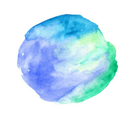 Abstract colorful watercolor artistic brush paint splash background for text or logo.