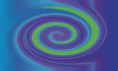 Vibrant green and blue swirl abstract background