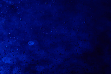 abstract blue background with water droplets