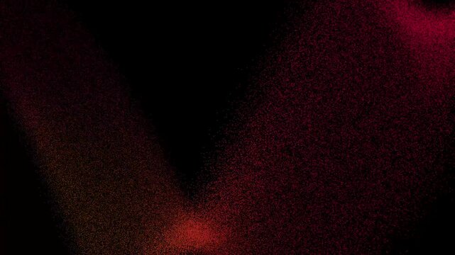 Fiery dark red and black moody surreal noise grain holographic wave gradient futuristic background animation loop