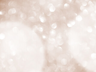 Background beige bokeh abstract backdrop nude color template presentation aesthetic cosmetic product beauty summer autumn, brown cream effect light sparkle mockup beautiful natural.