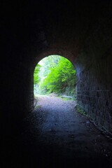 Obraz premium 大棚トンネル