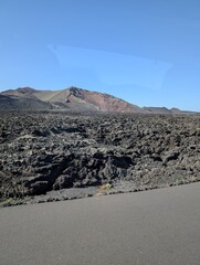 Timanfaya National Park in Lanzarote, Canary Islands (Spain)