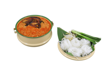 Authentic Southeast Asian Cuisine: A tantalizing tableau of traditional Southeast Asian cuisine, where vibrant flavors and artful presentation combine to deliver an unforgettable culinary experience.